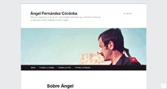 Desktop Screenshot of angelfernandezcordoba.com